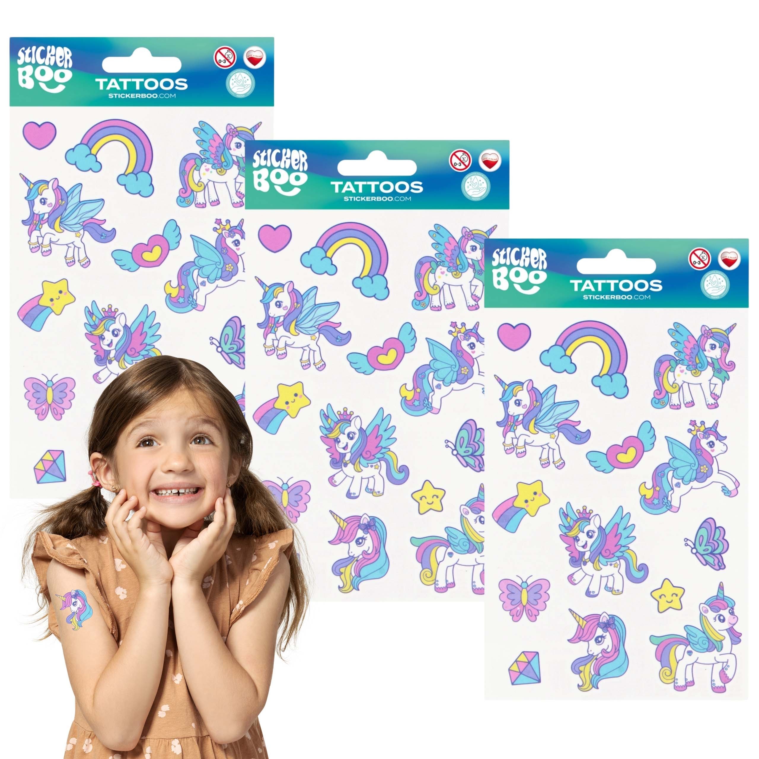 Jednorożec Zestaw tatuaży...