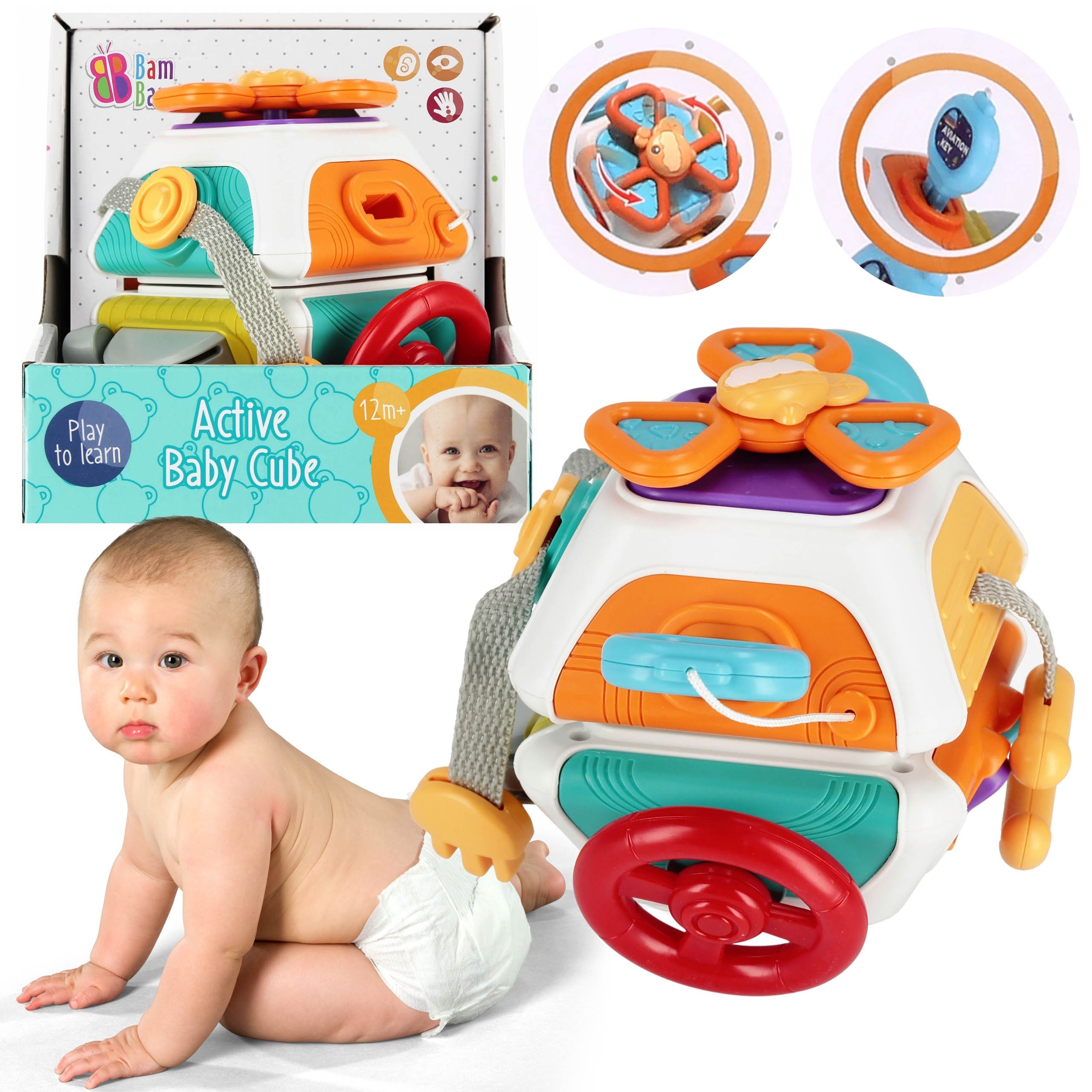 Kostka edukacyjna, zabawka...