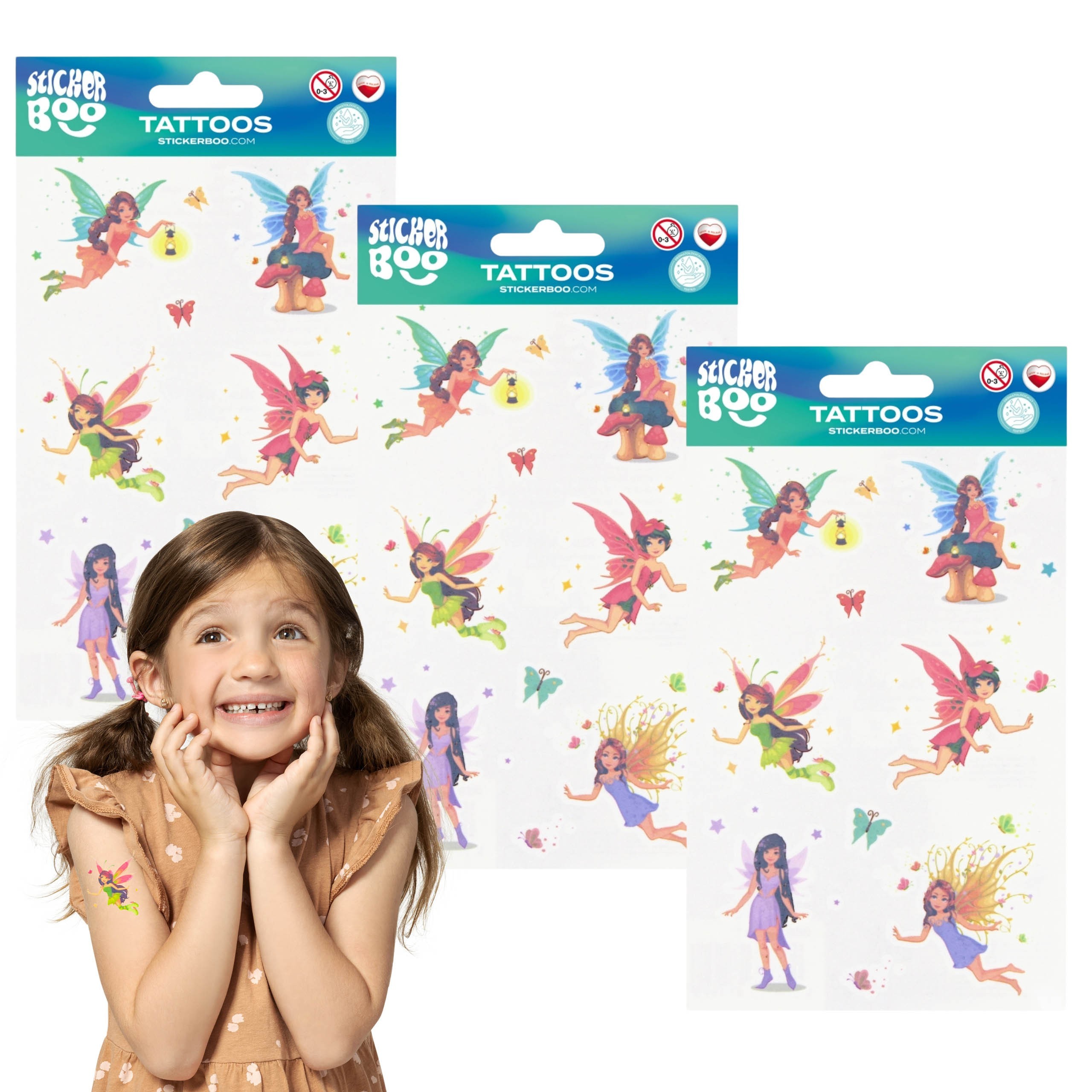 Wróżki Zestaw tatuaży dla...