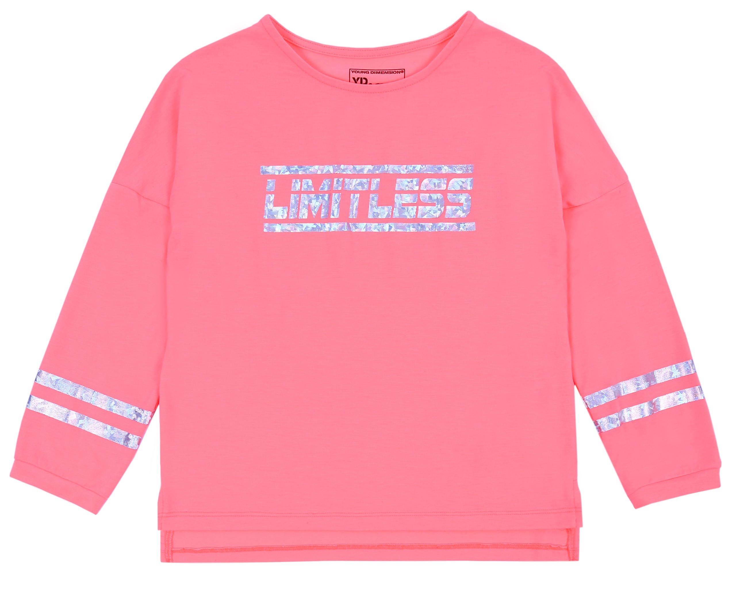 Pomarańczowo-neonowa bluzka