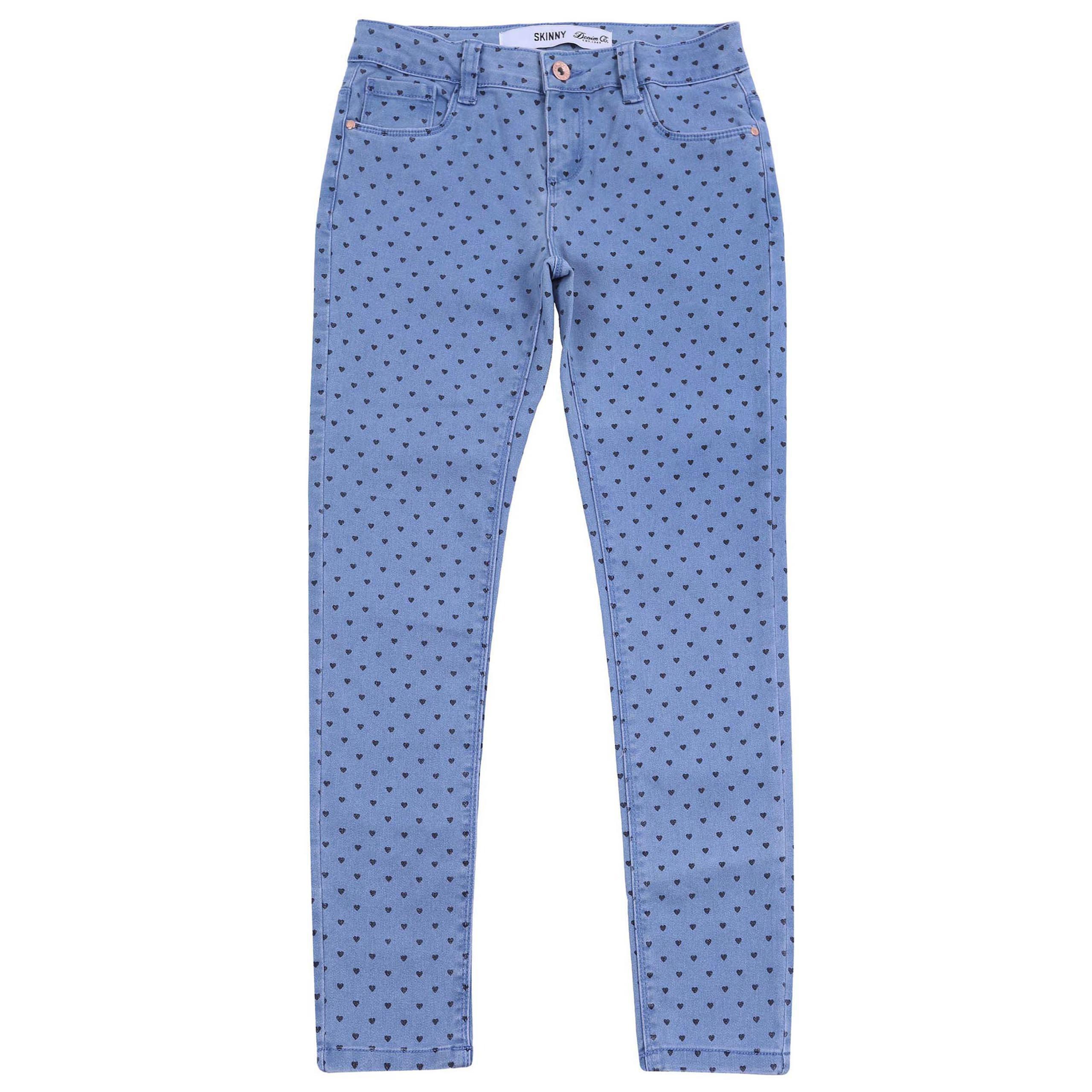 Jeansowe spodnie w...