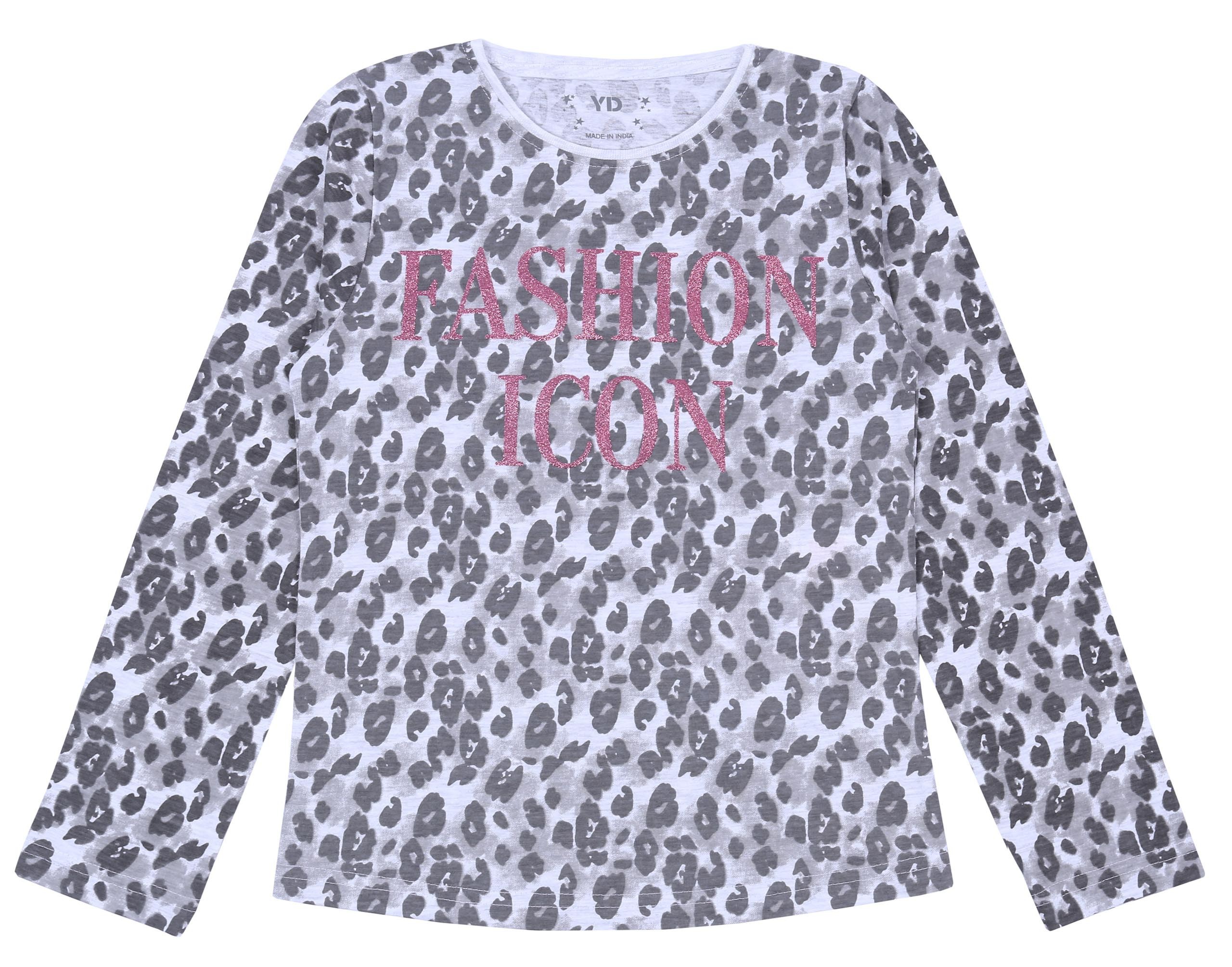 Szara bluzeczka w panterkę