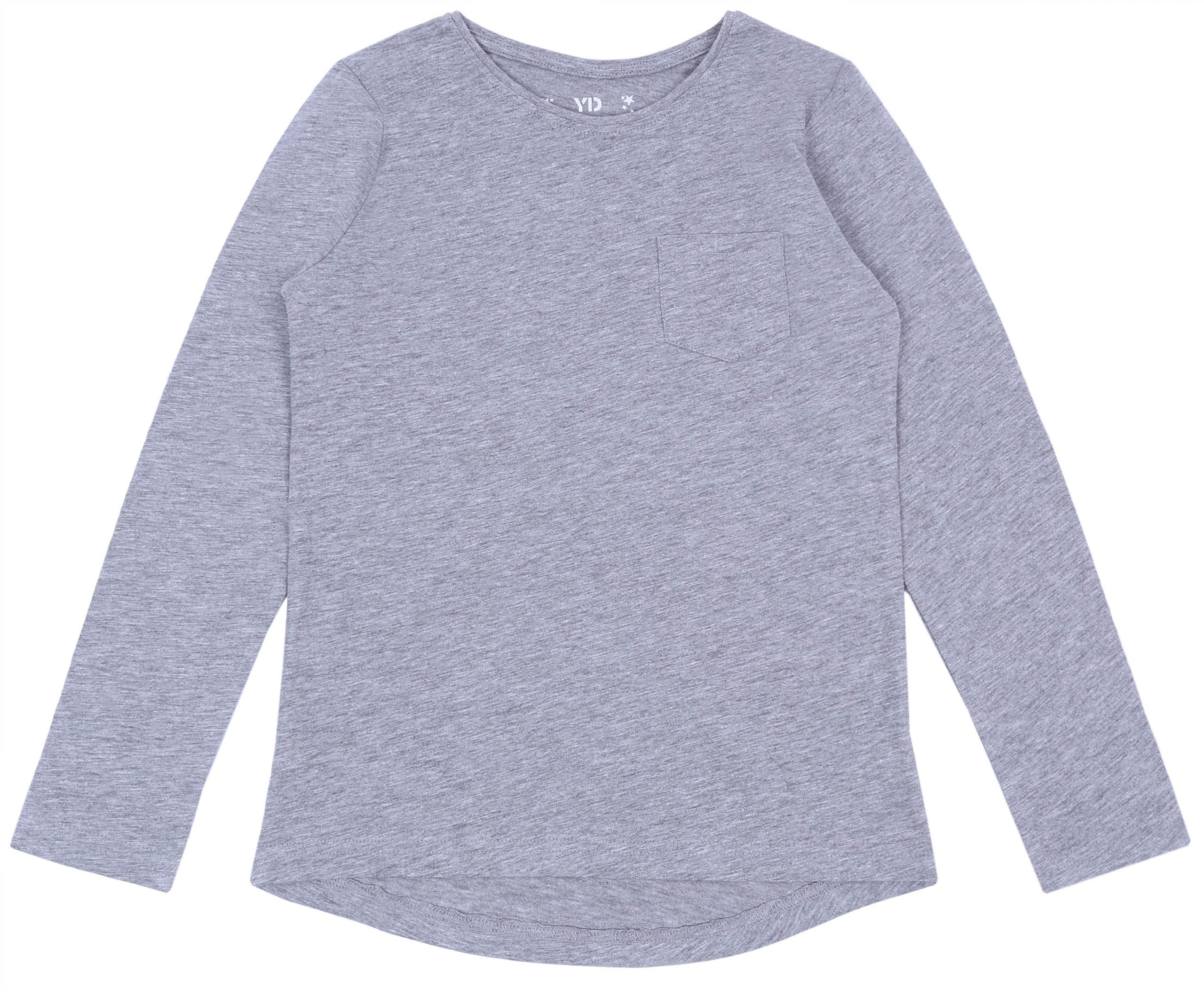 Szara bluzeczka z kieszonką