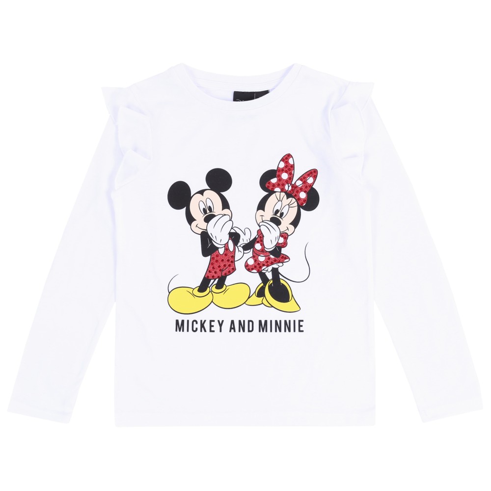 Biała bluzka Minnie DISNEY