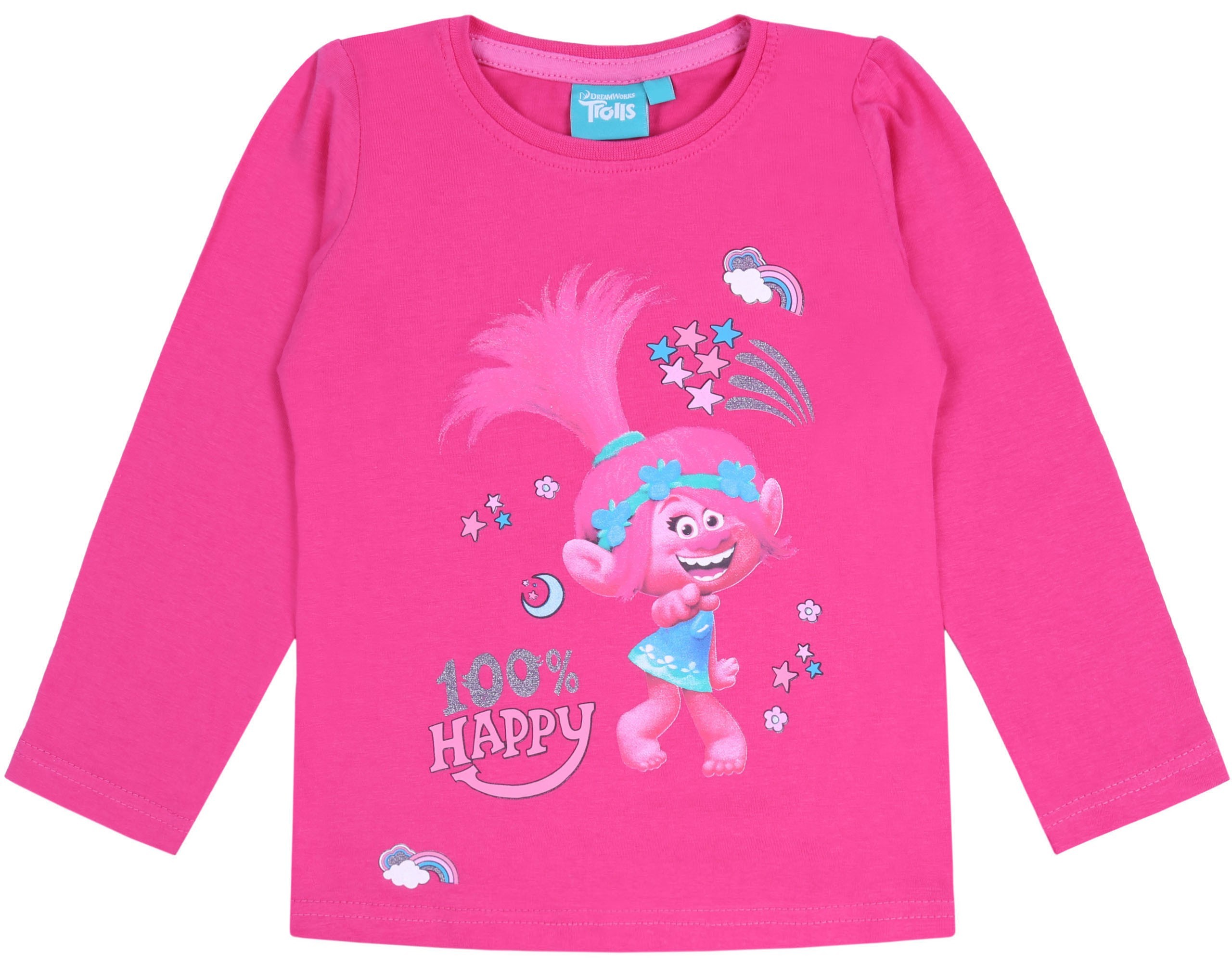 Różowa bluzka dziewczęca z...