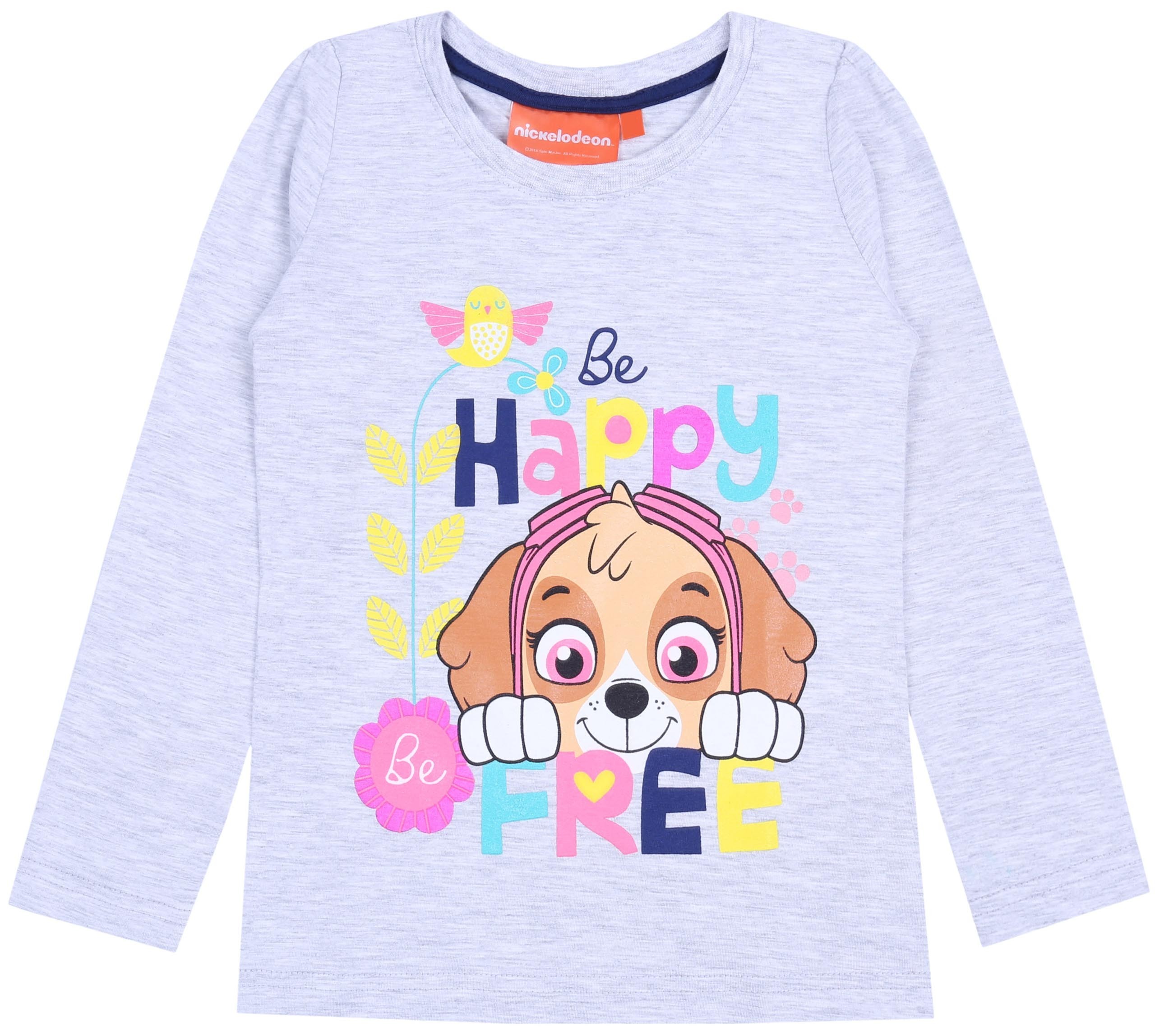 Szara melanżowa bluzka z...