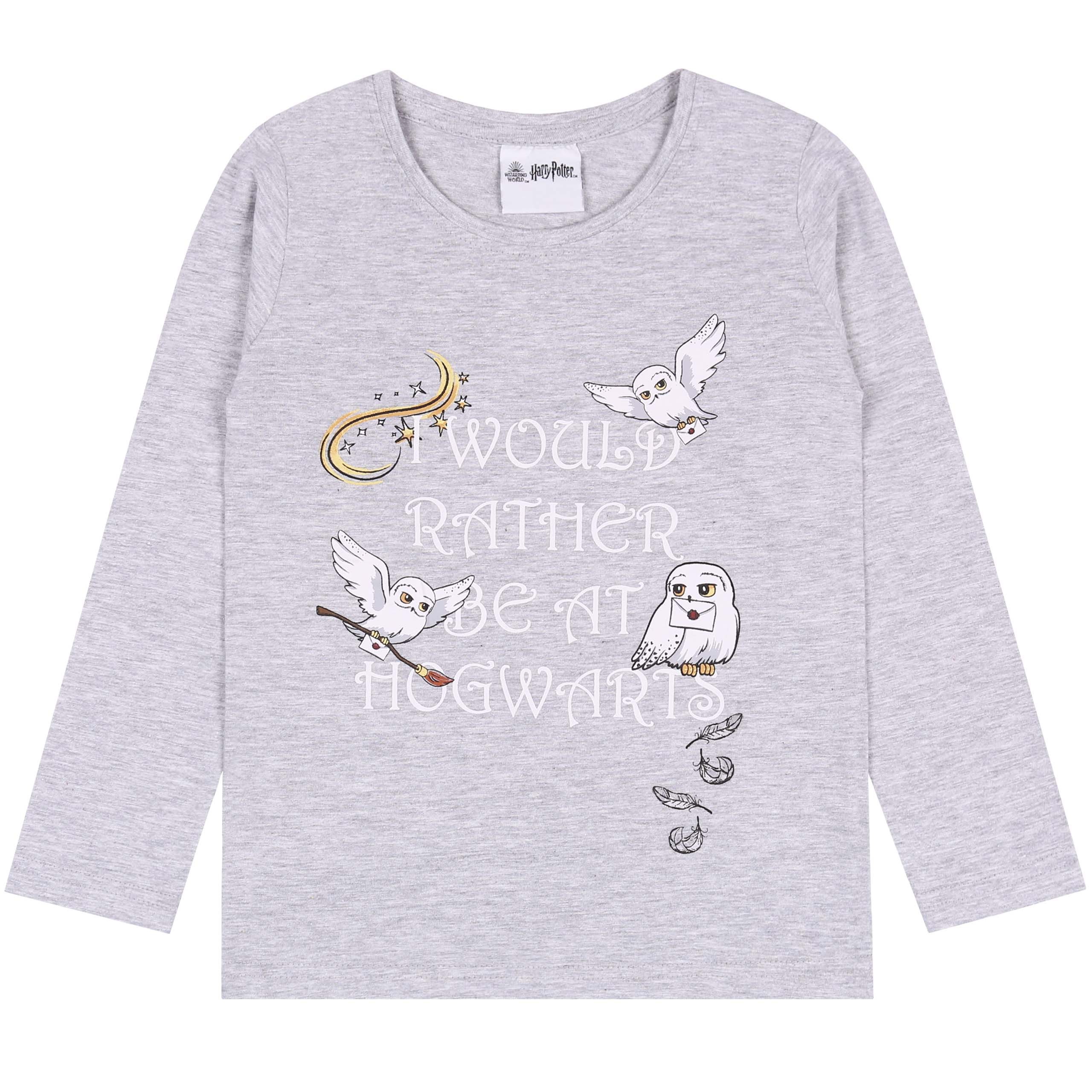 Szara bluzka dziewczęca z...