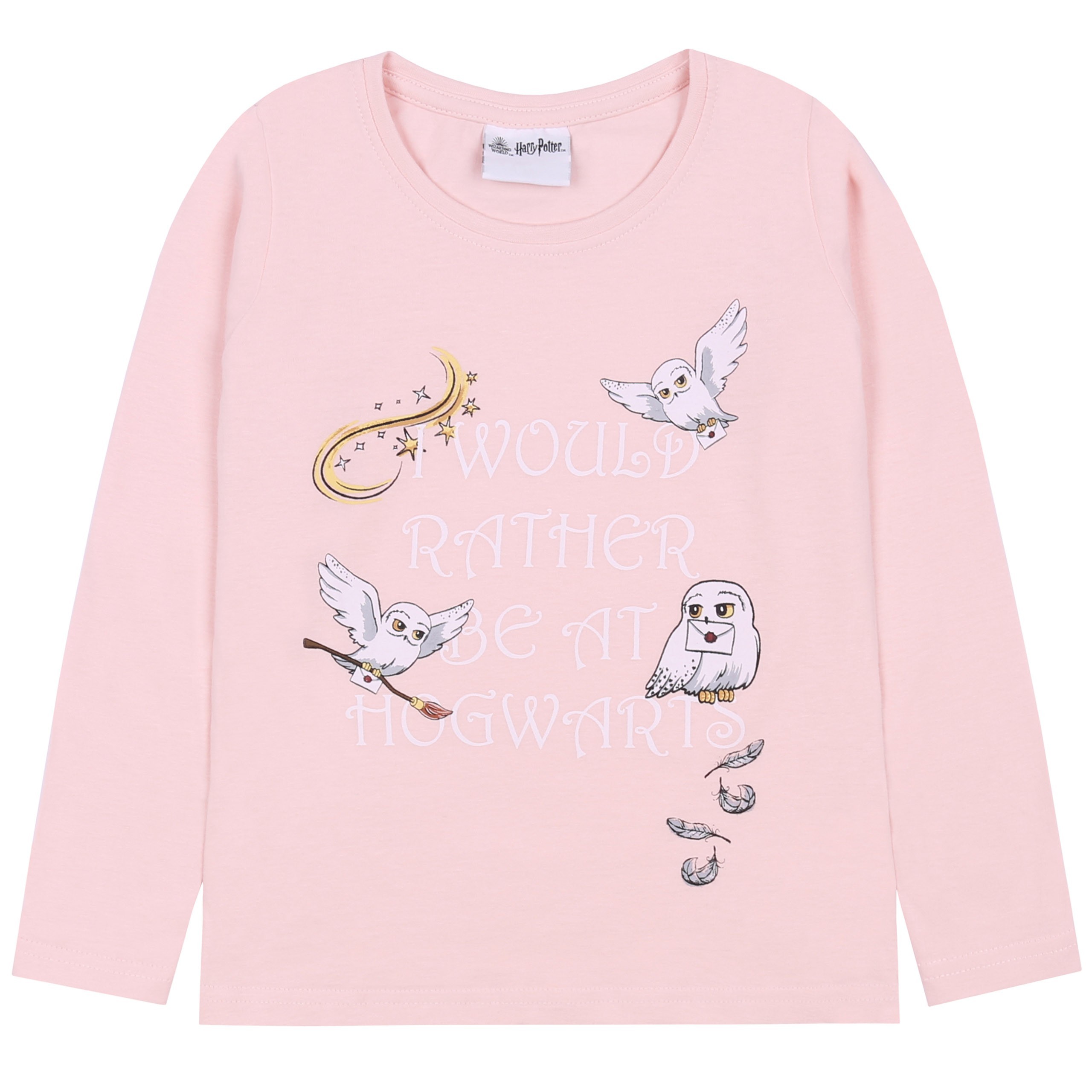 Różowa bluzka dziewczęca z...