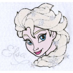 Ciepły, biały sweter - Elsa DISNEY FROZEN