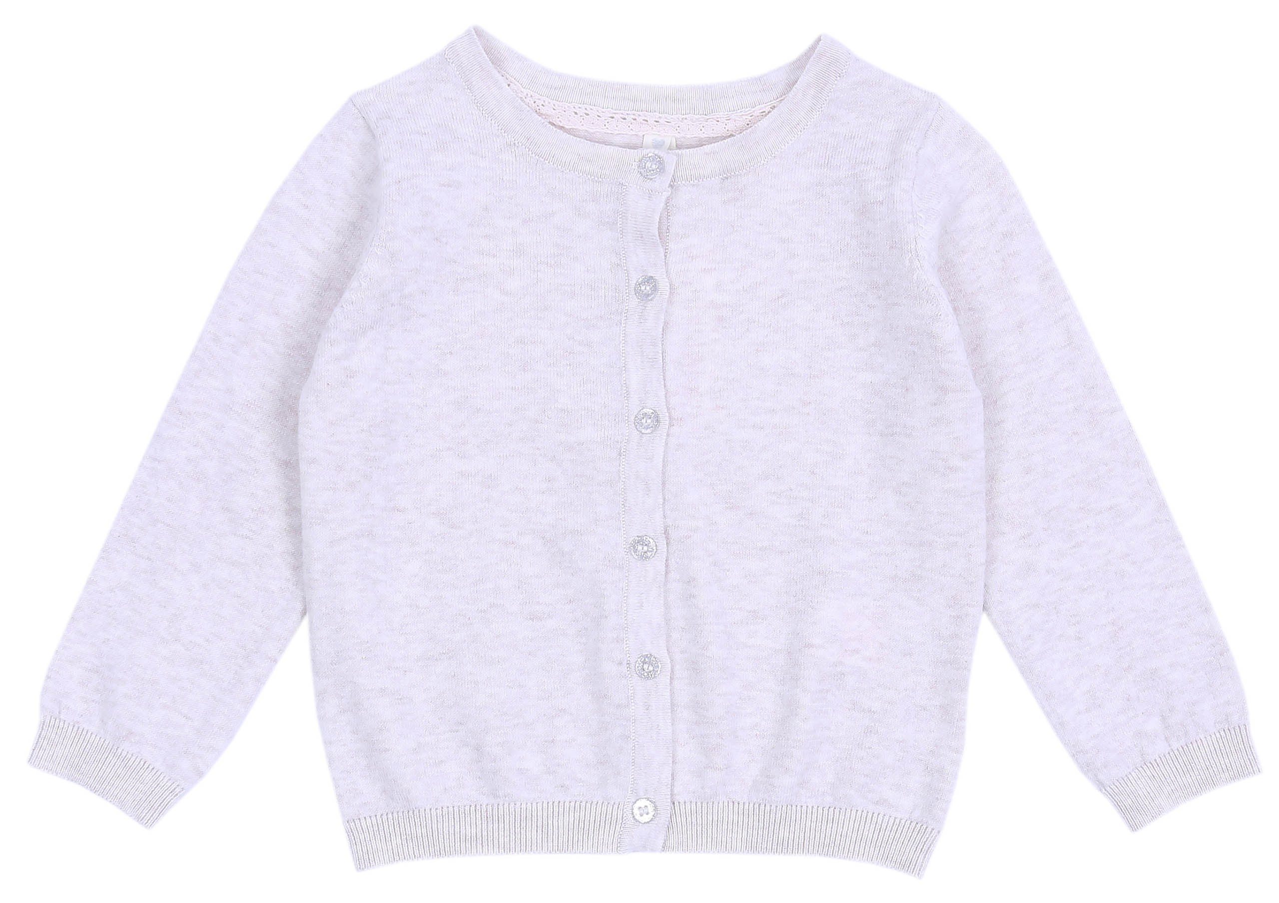 Beżowy, rozpinany sweterek