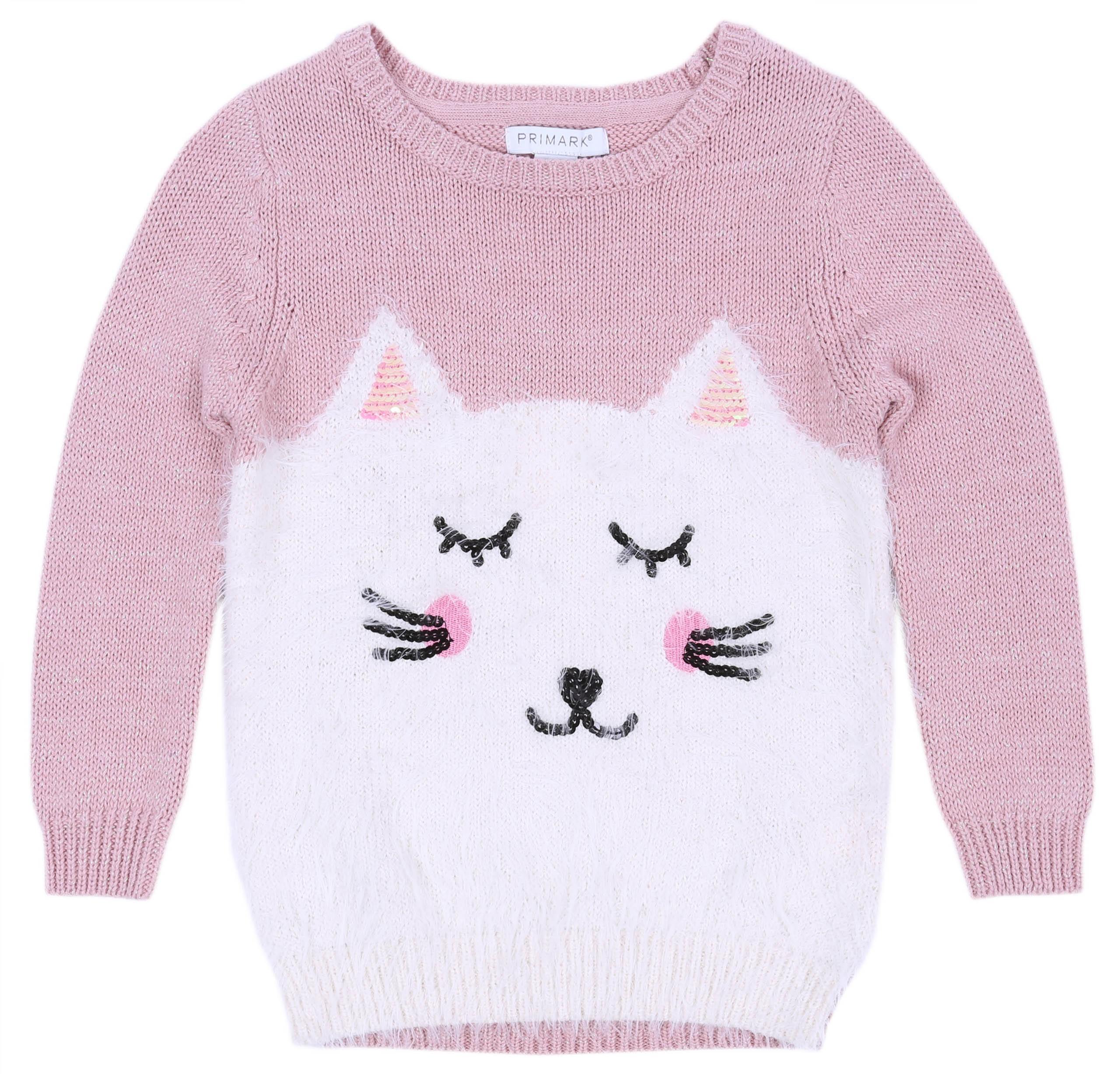 Dziewczęcy sweterek kotek,...