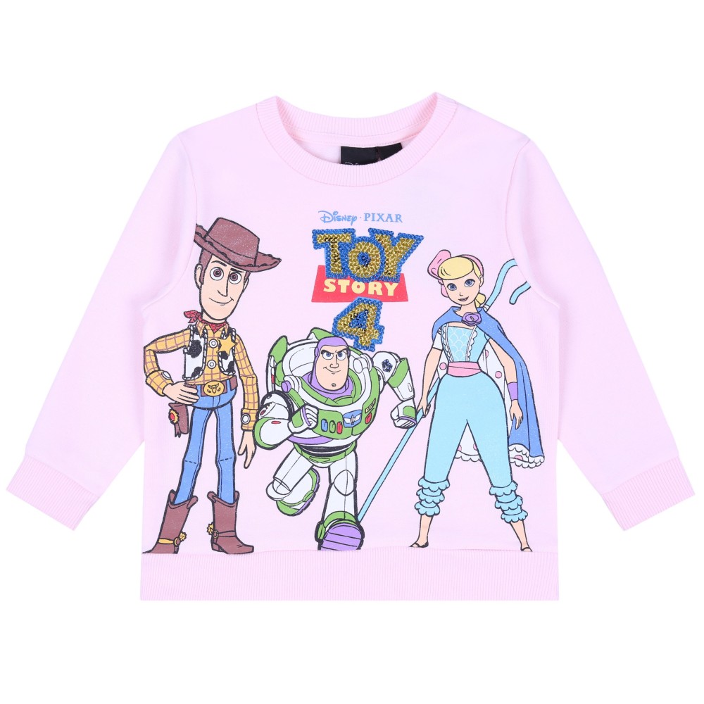 Jasnoróżowa bluza z cekinami Toy Story DISNEY