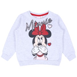 Szara, dziewczęca bluza Myszka Minnie DISNEY