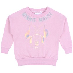 Różowa, dziewczęca bluza Minnie Mouse DISNEY