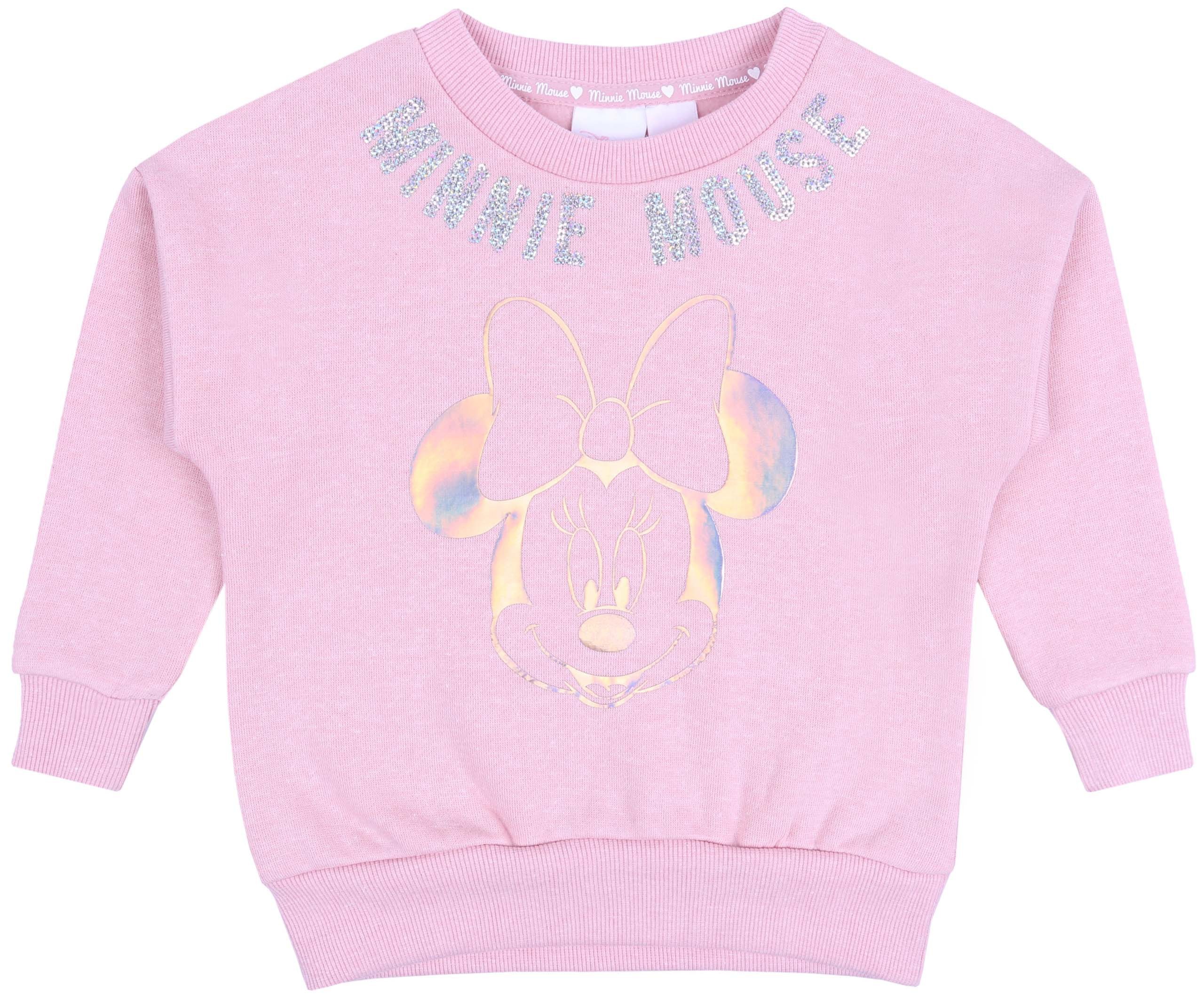 Różowa, dziewczęca bluza...