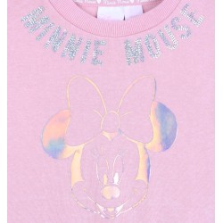 Różowa, dziewczęca bluza Minnie Mouse DISNEY