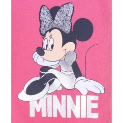 Różowa bluza z falbankami Myszka Minnie