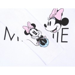 Biała, dziewczęca bluzka Minnie DISNEY