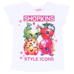 Biała bluzka SHOPKINS STYLE ICONS