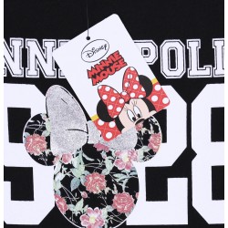 Czarna koszulka/t-shirt Minnie Mouse DISNEY