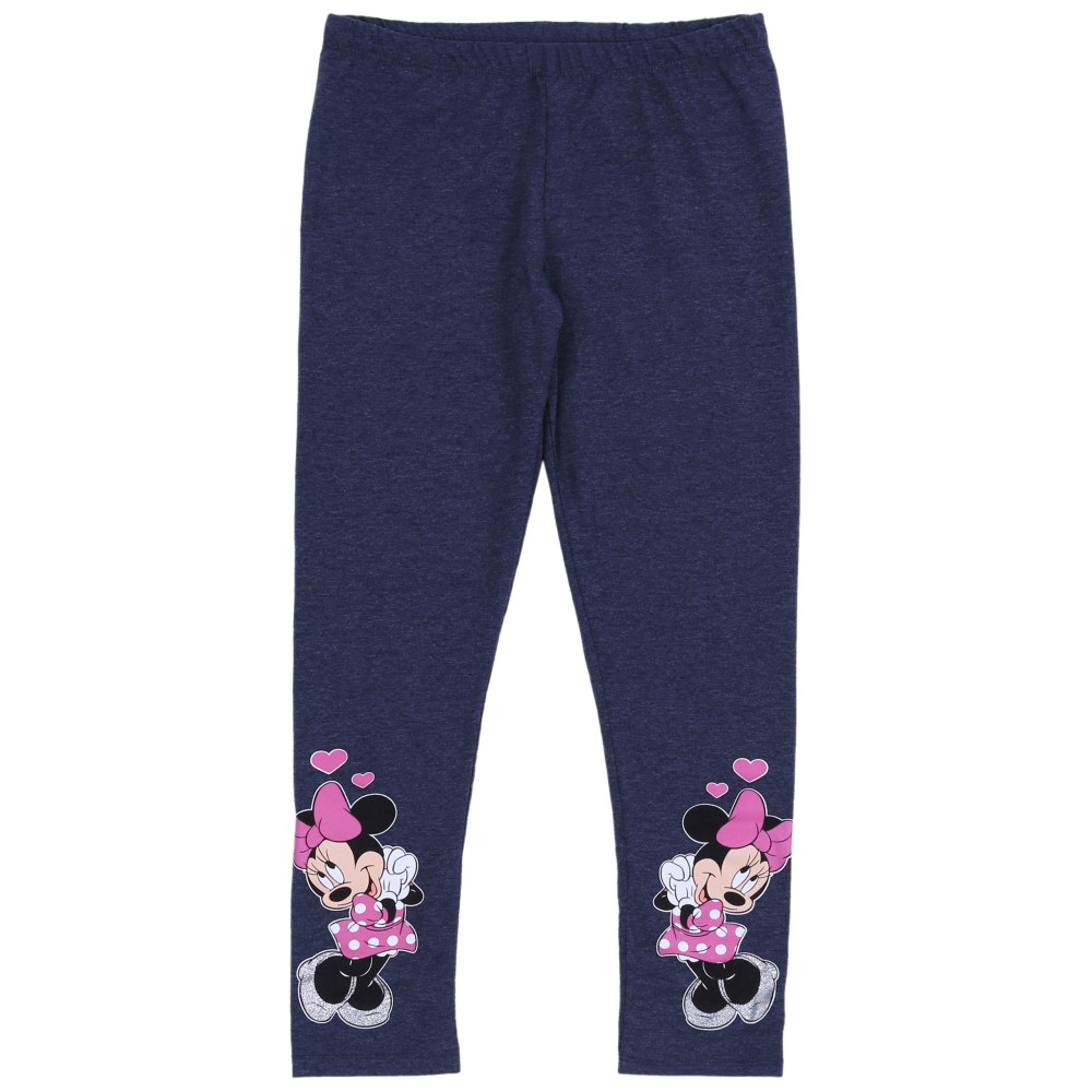 Granatowe legginsy Myszka Minnie Disney