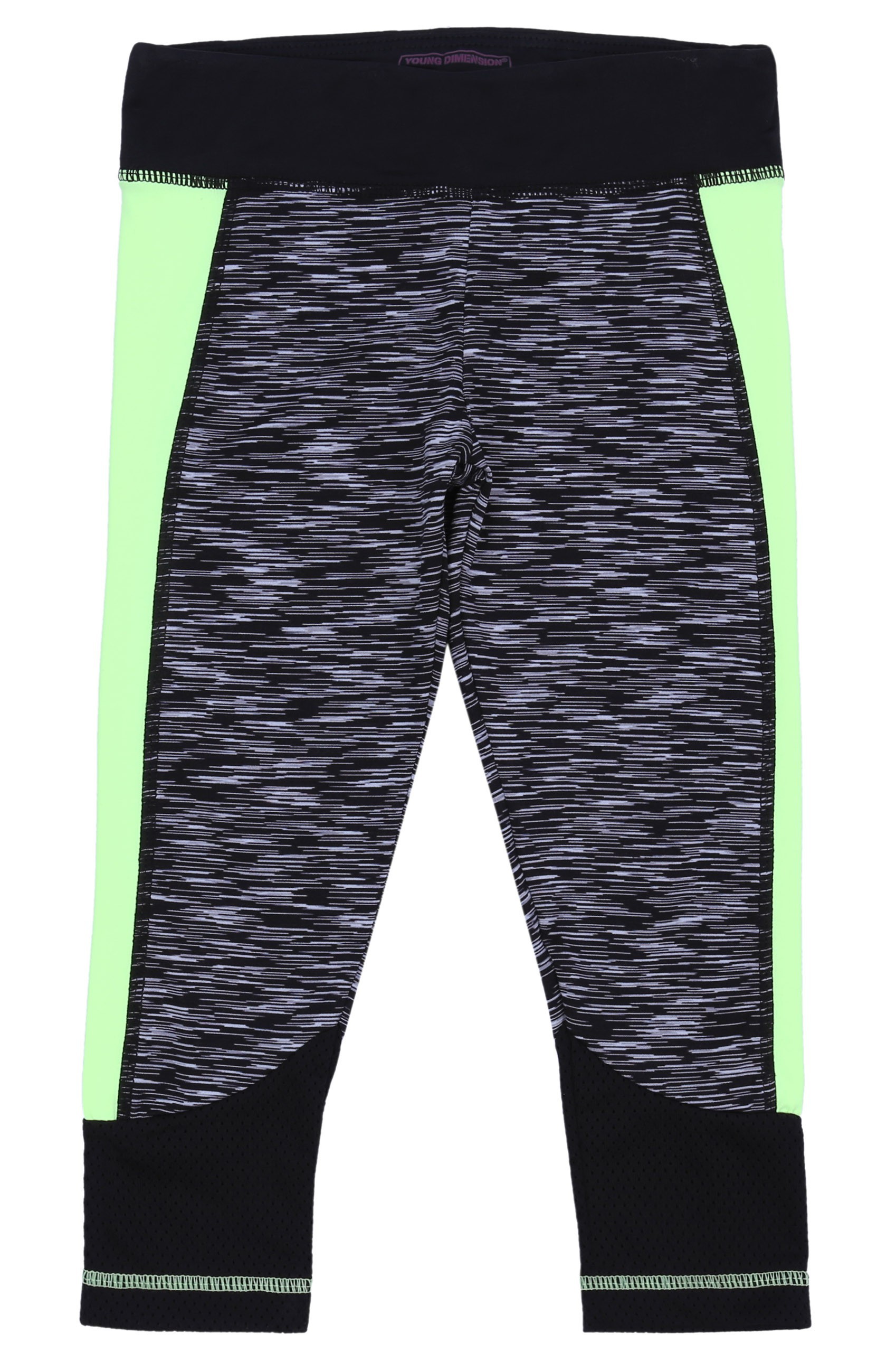 Legginsy, getry sportowe neon
