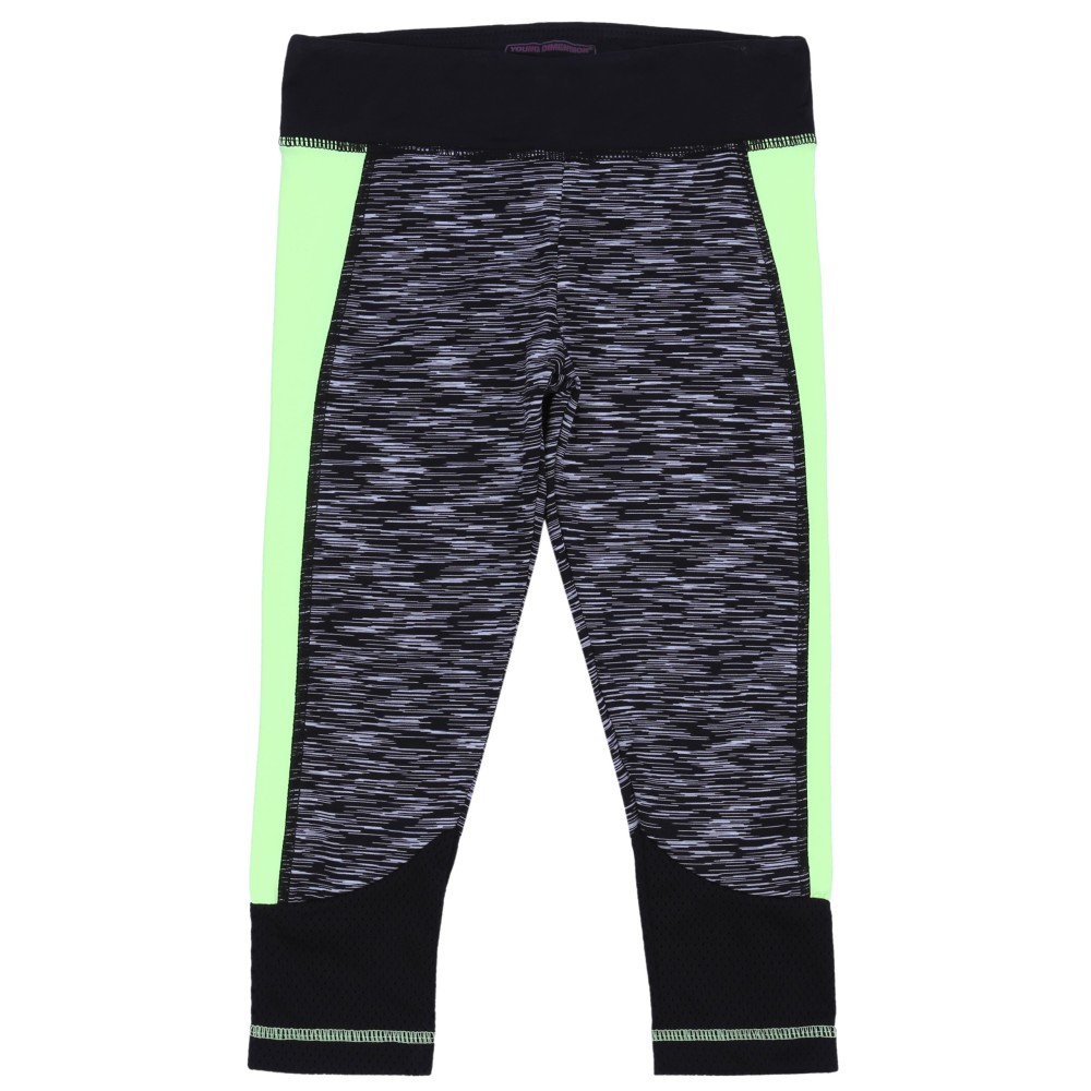 Legginsy, getry sportowe neon