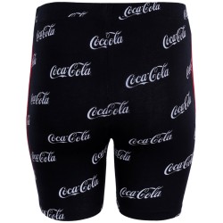 Czarne legginsy, getry przed kolano Coca-Cola