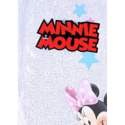 DISNEY Myszka Minnie legginsy/getry holograficzne