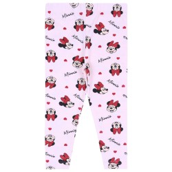 2x Morelowo-szare legginsy, getry Minnie DISNEY