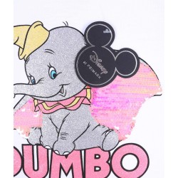 Biała koszulka, top Dumbo DISNEY