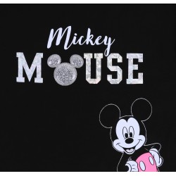 Czarna koszulka, top Myszka Mickey DISNEY