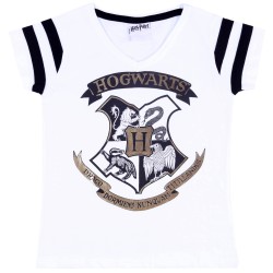 Biała dziewczęca koszulka, t-shirt Harry Potter