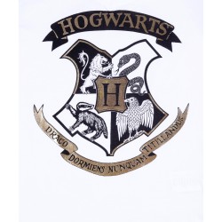 Biała dziewczęca koszulka, t-shirt Harry Potter