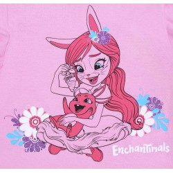 Różowa, dziewczęca koszulka Bree Bunny ENCHANTIMALS