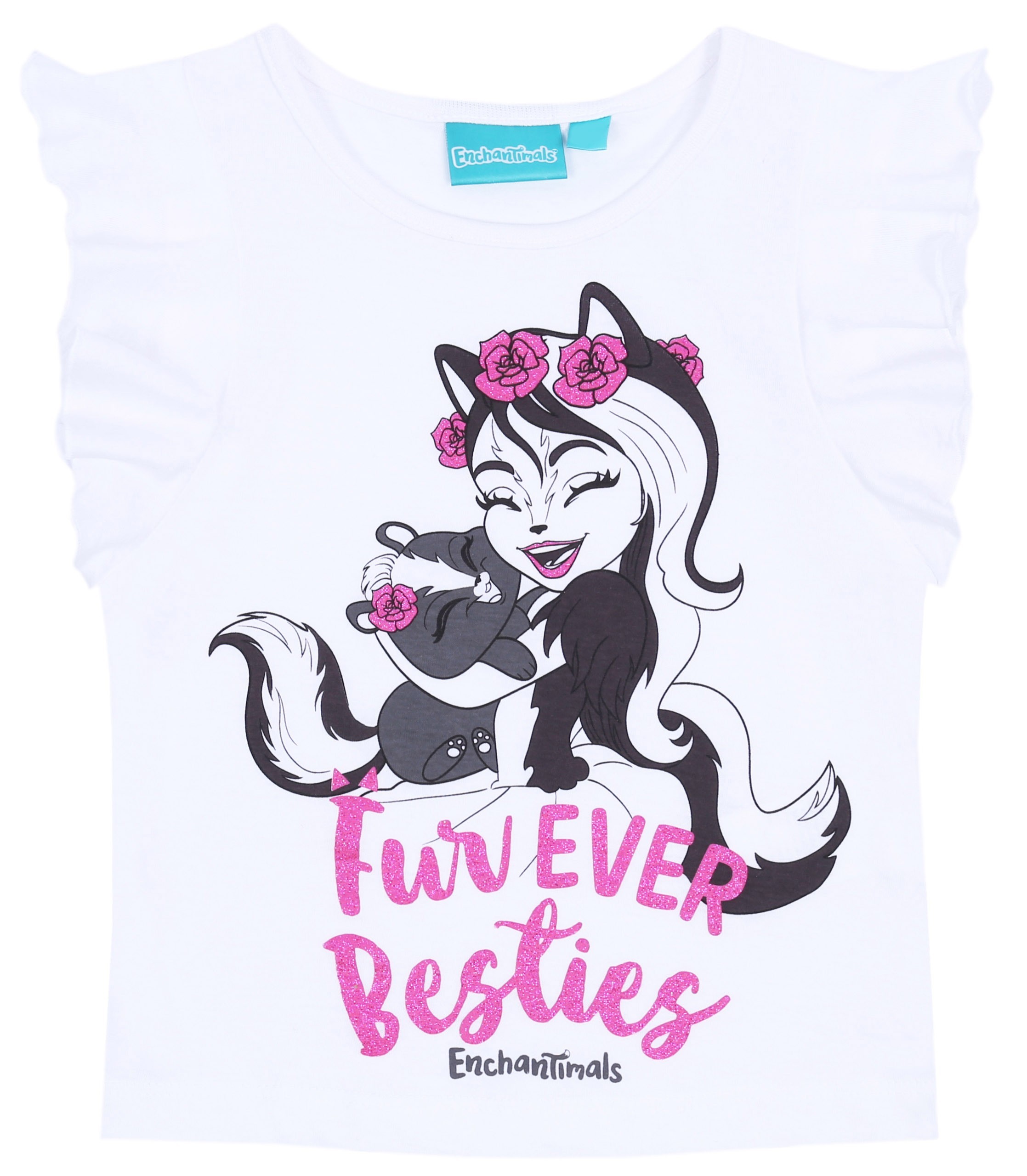 Biała, dziewczęca koszulka...