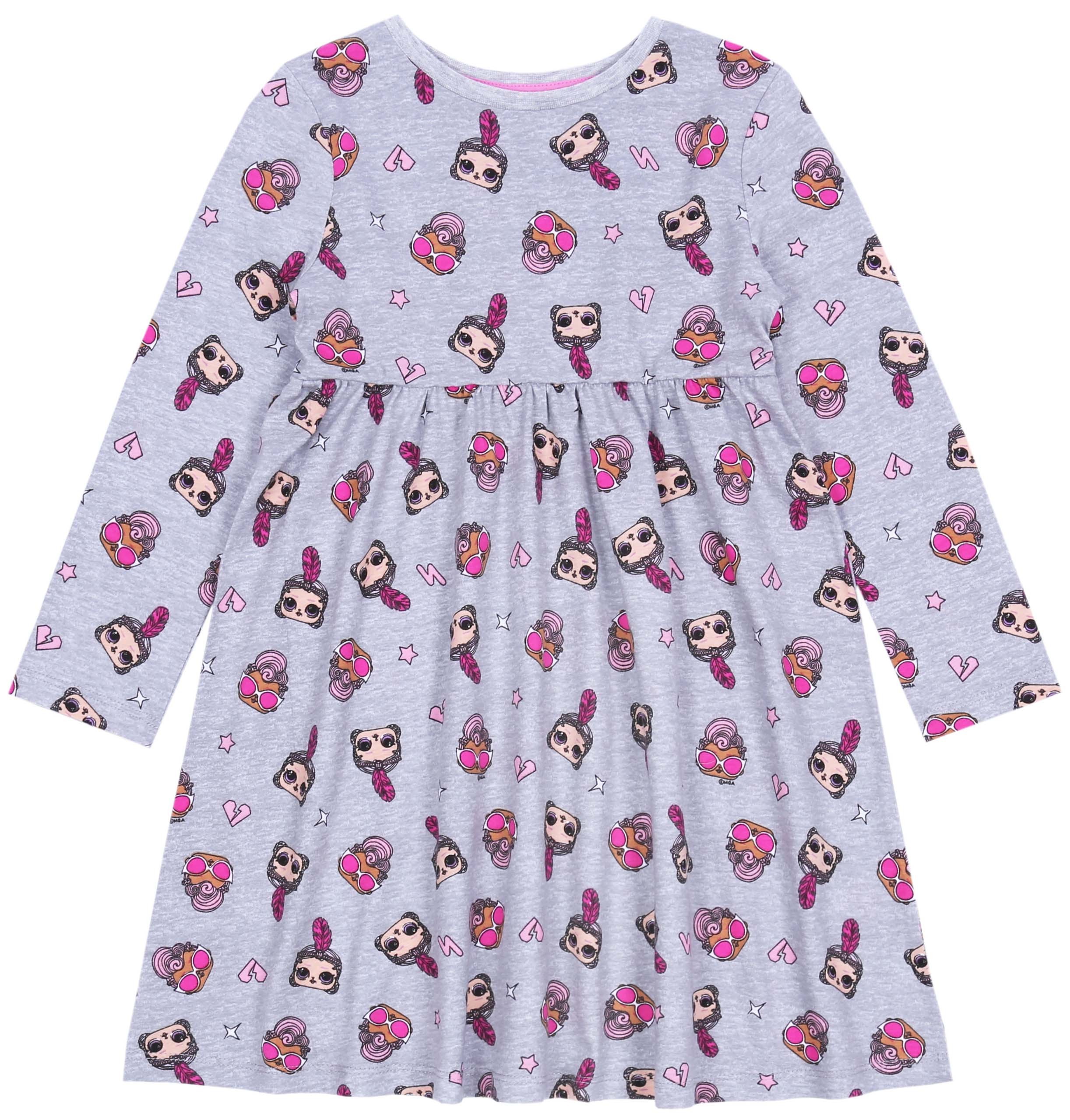 Szara dziewczęca sukienka...