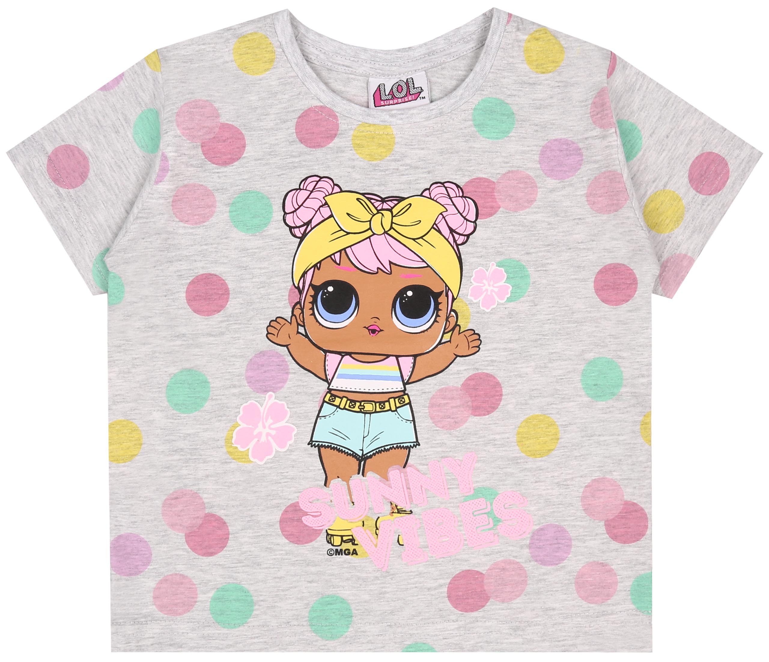 Szara bluzeczka na krótki...