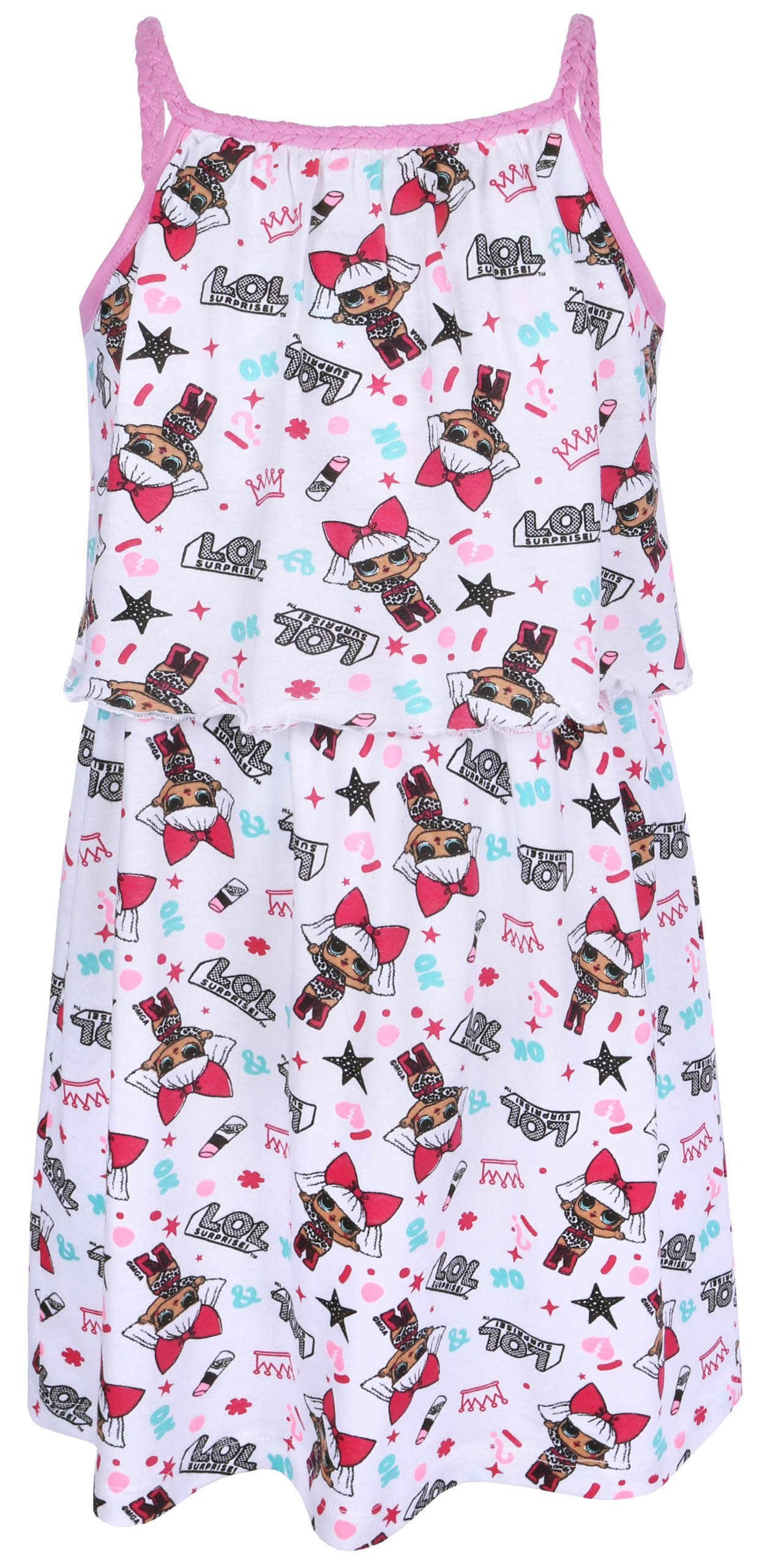 Biało-różowa,  dziewczęca...