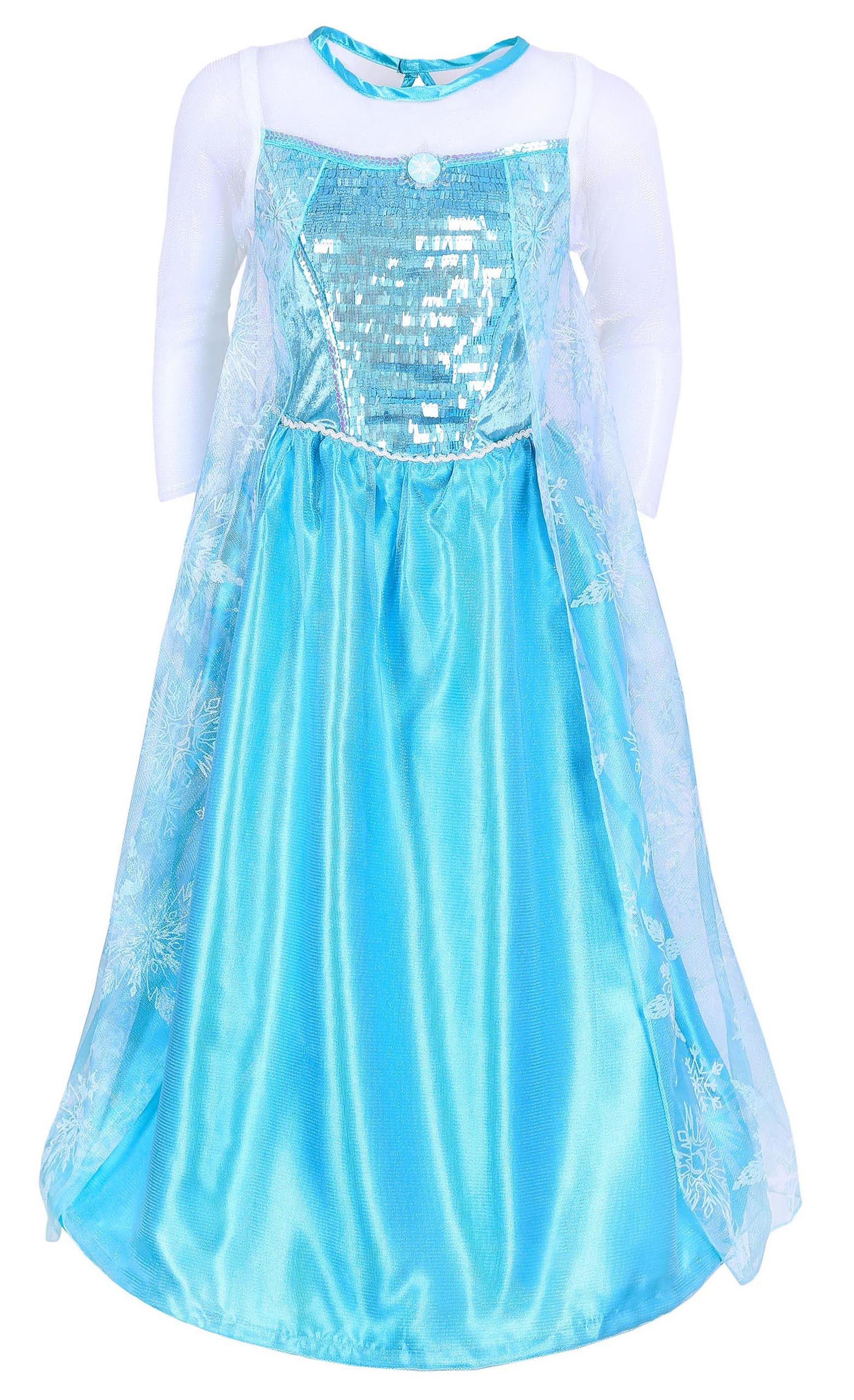 Niebieska sukienka Elsy...