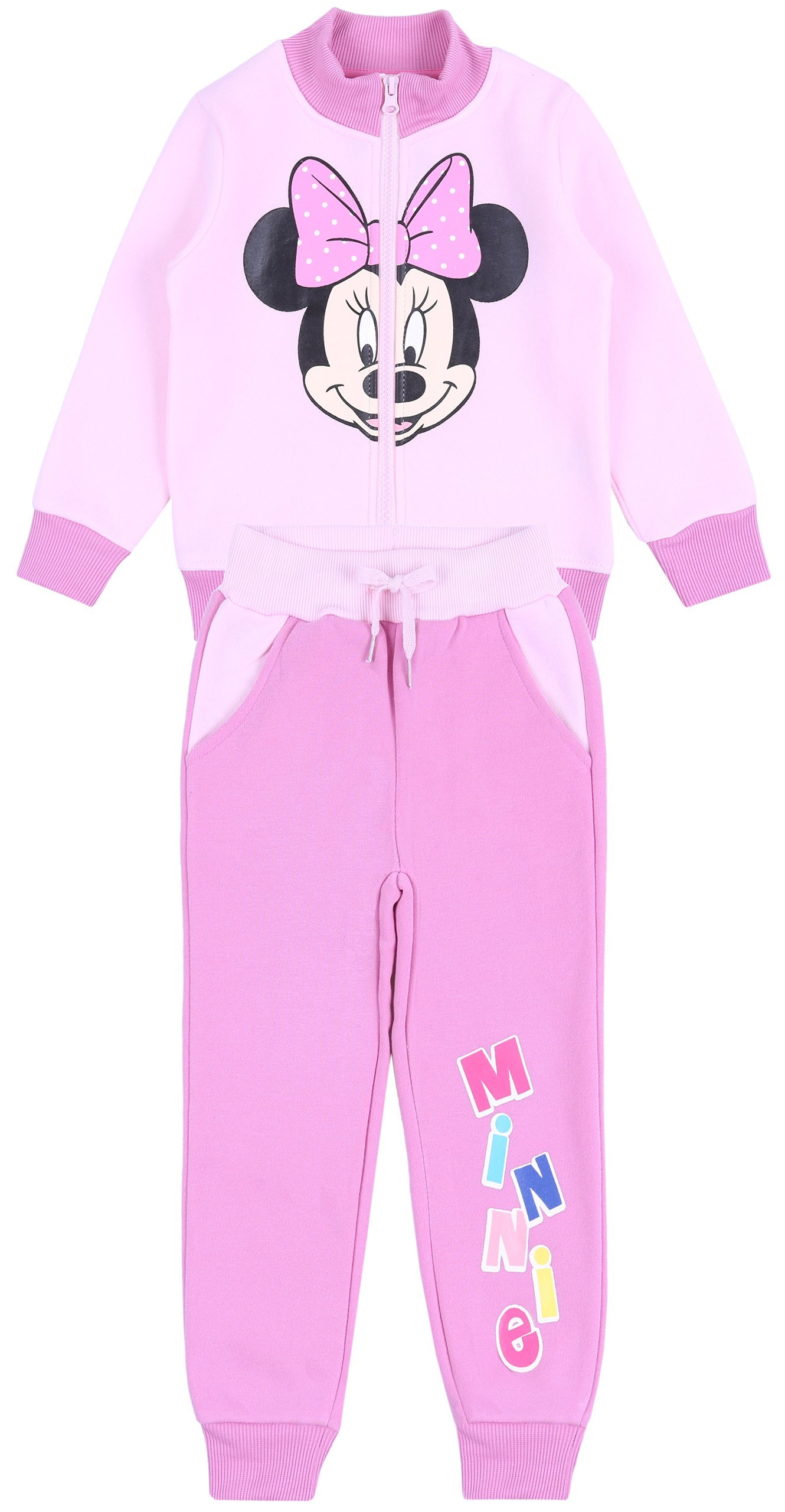 Różowy dres Myszka Minnie...