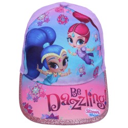 Fioletowa dziewczęca czapka z daszkiem Shimmer & Shine NICKELODEON