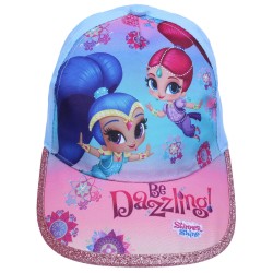 Niebiesko-różowa czapka z daszkiem Shimmer & Shine NICKELODEON