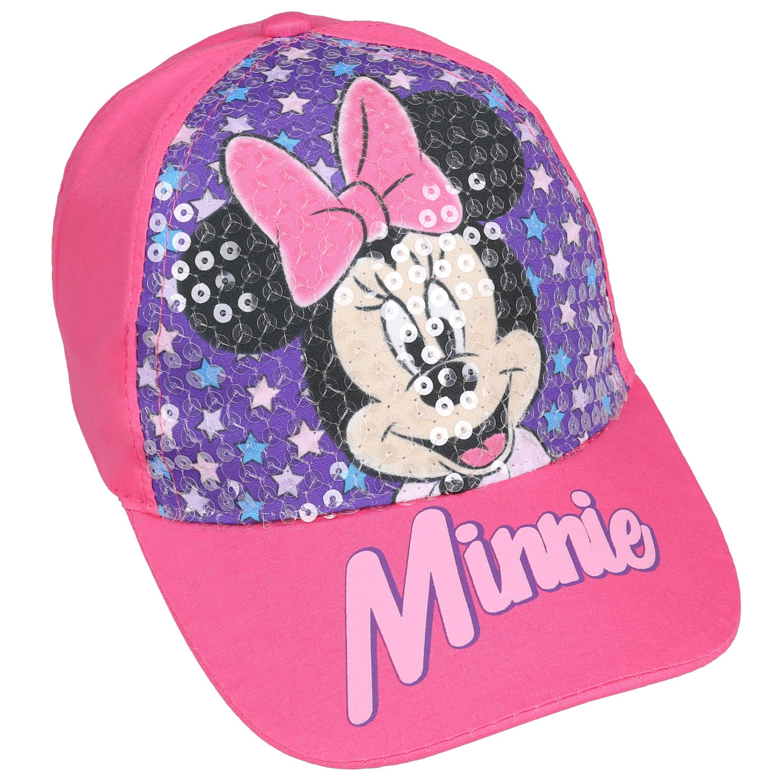 Różowa czapka z daszkiem...