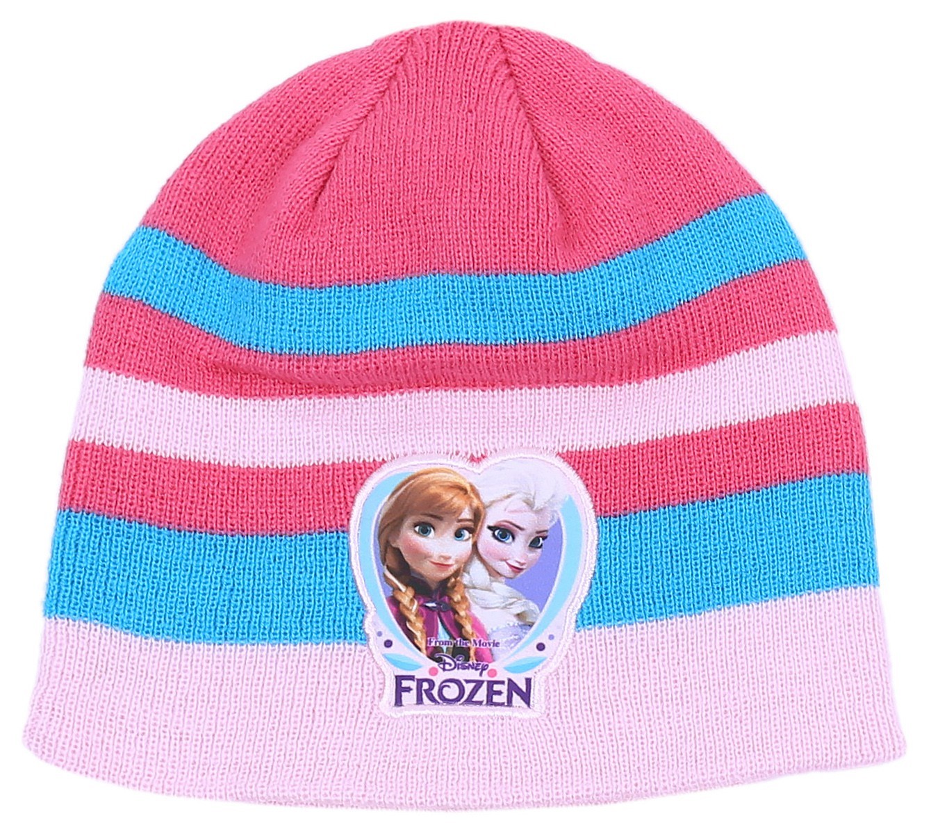 Różowo-niebieska czapka...