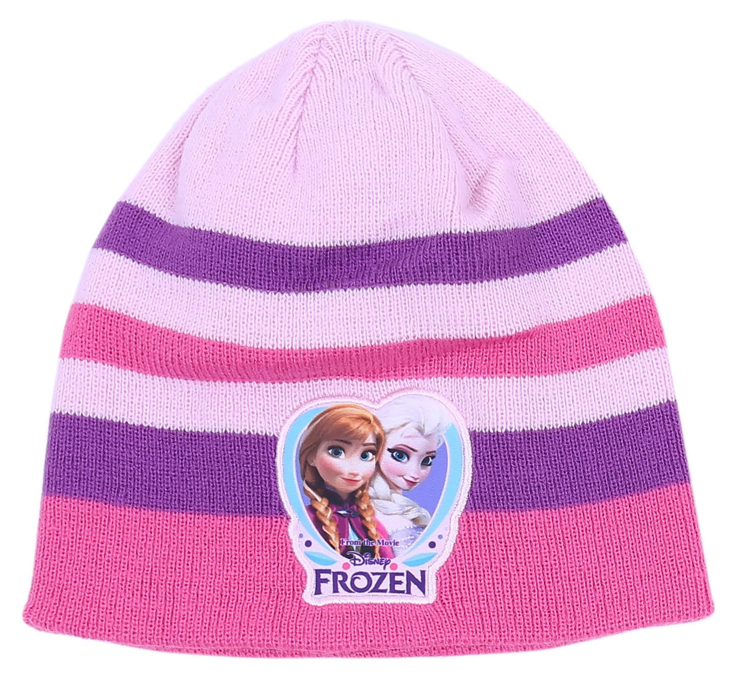 Różowo-fioletowa czapka...