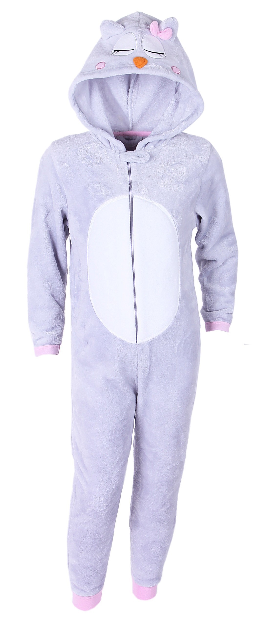 Szara jednoczęściowa piżama...