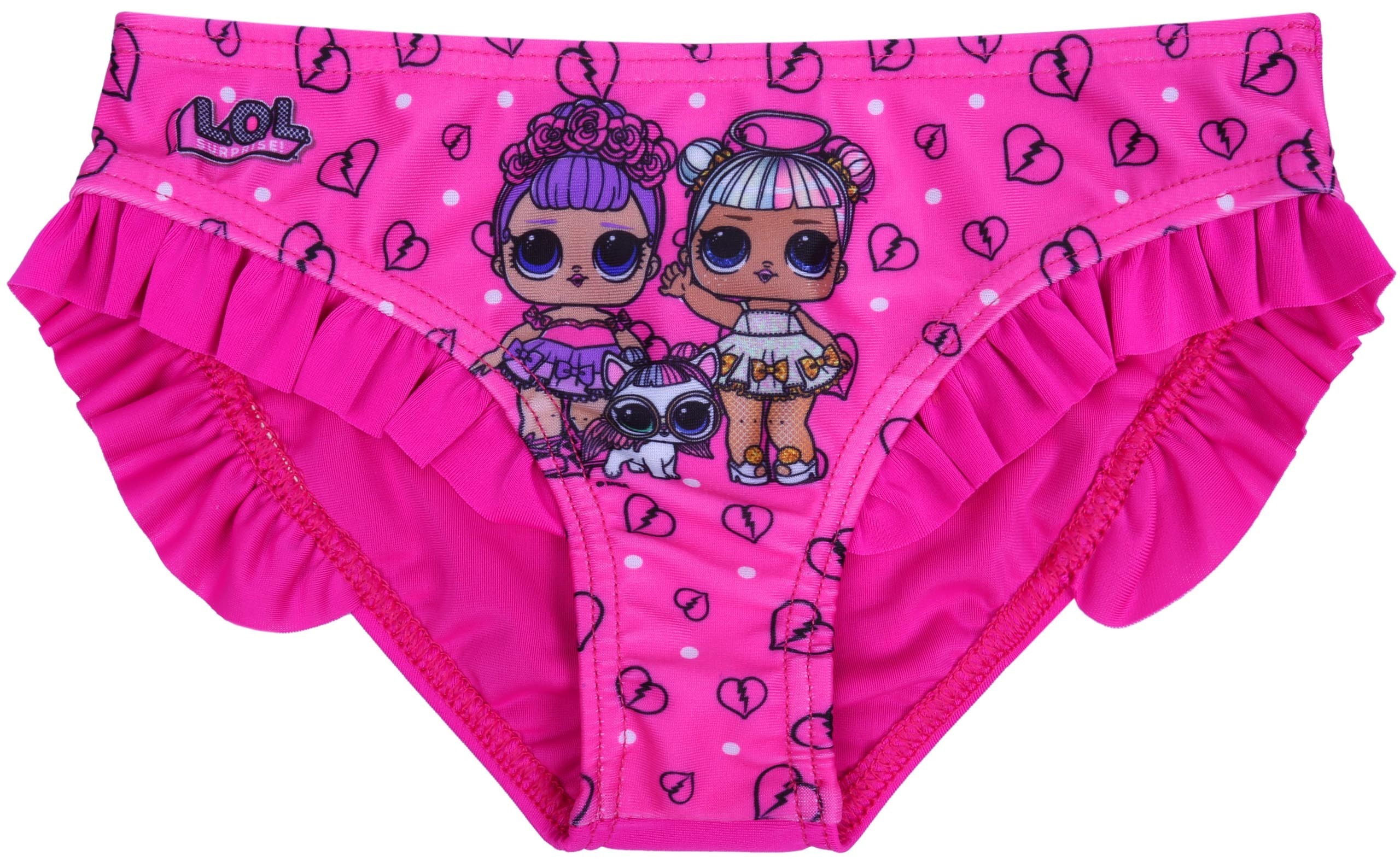 Ciemnoróżowe majtki...