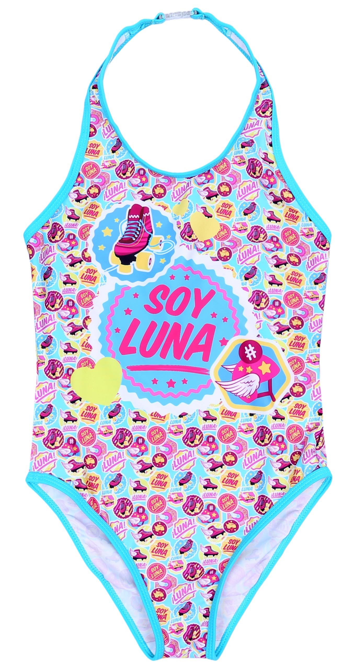 Jednoczęściowy, turkusowy...