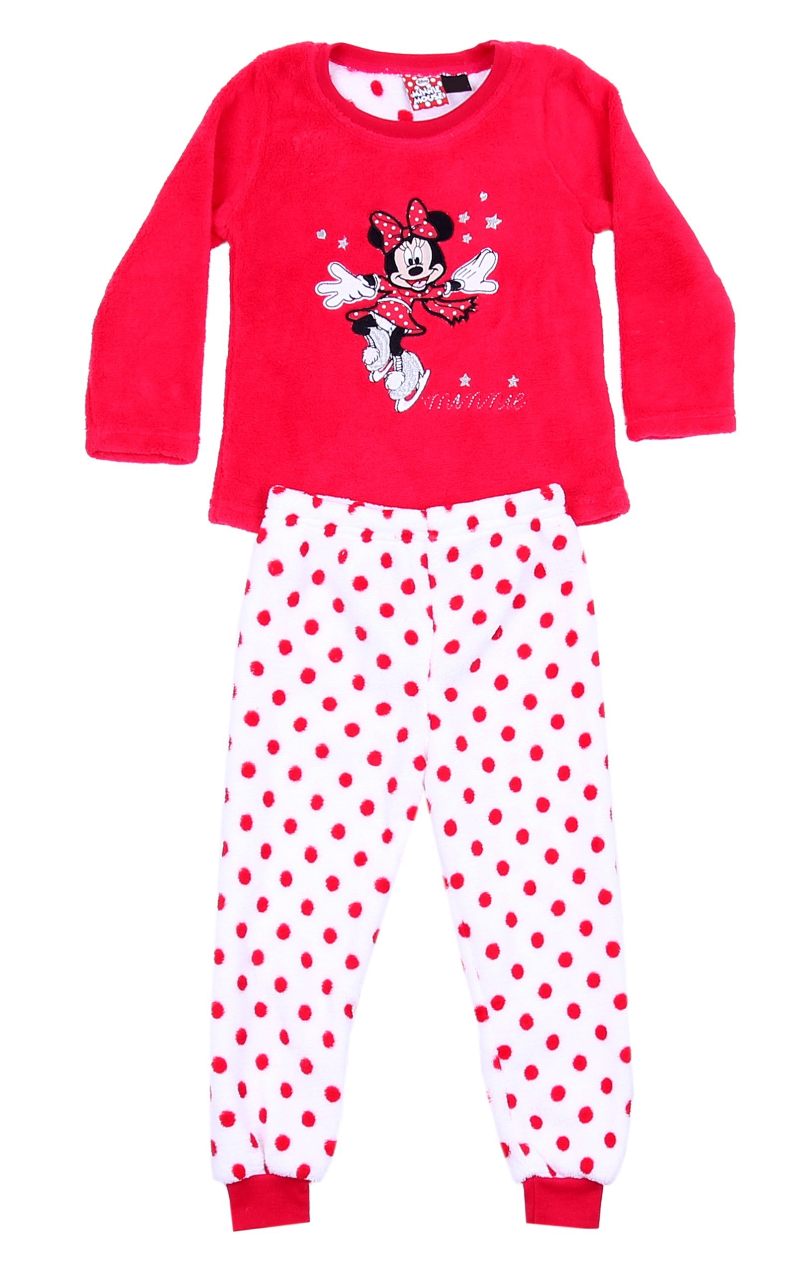 Ciepła, czerwona piżama...